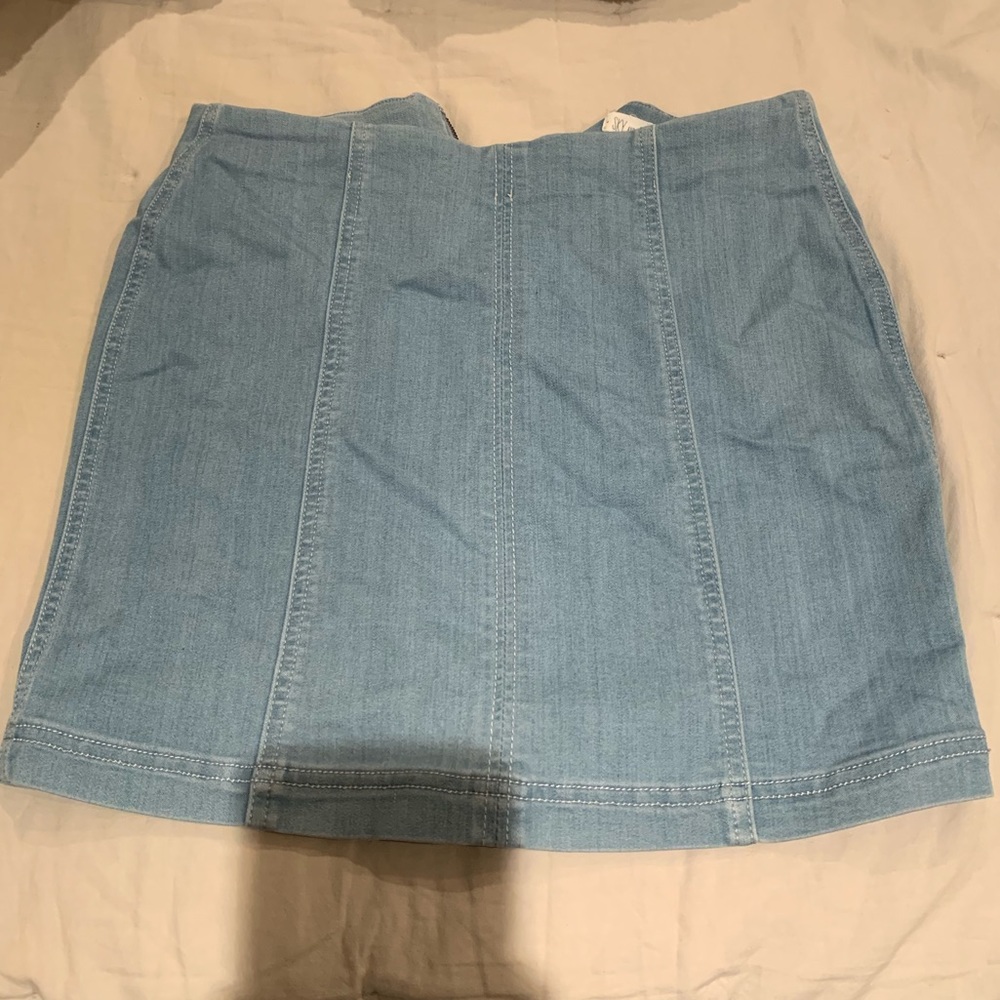 Tilly’s jean skirt